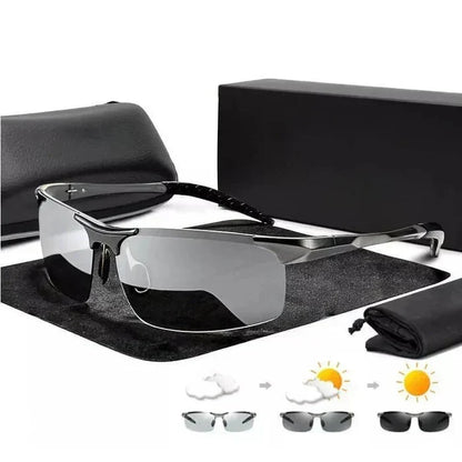 Photochromic Reading Glasses with Blue Light Filter for Men & Women | UV400 Protection Transition Lenses | TR90 Lightweight Frame | Indoor