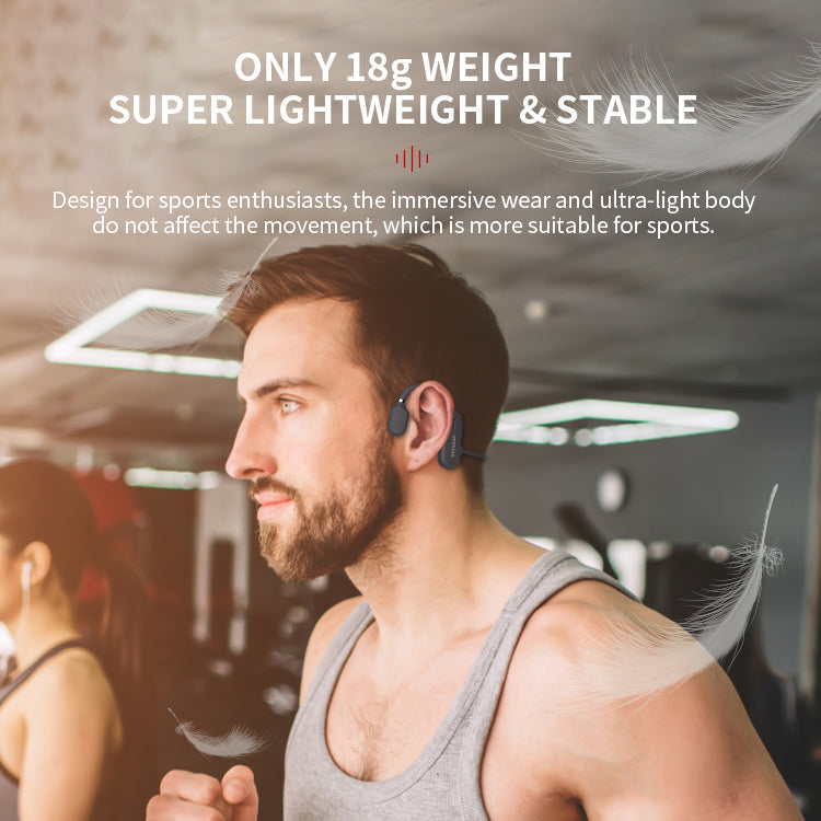 Open-Ear Bluetooth Sports Headset with Built-In Mic for Running & Cycling – Sweatproof Wireless Design for Active Lifestyles