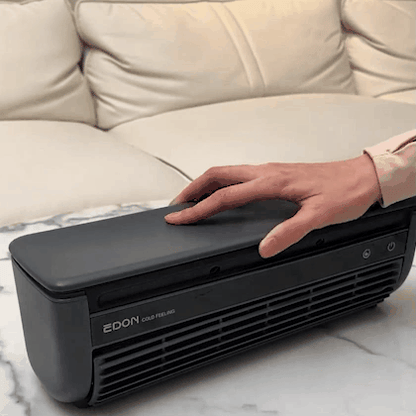 CoolBreeze Portable Rechargeable Mini Air Conditioner Fan