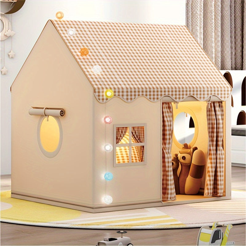 Kids Fort Tent for Bedroom & Playroom | Portable Pop-Up Play House 51 x 47 x 39 Inches | Cozy Indoor Hideout & Private Den for Toddlers