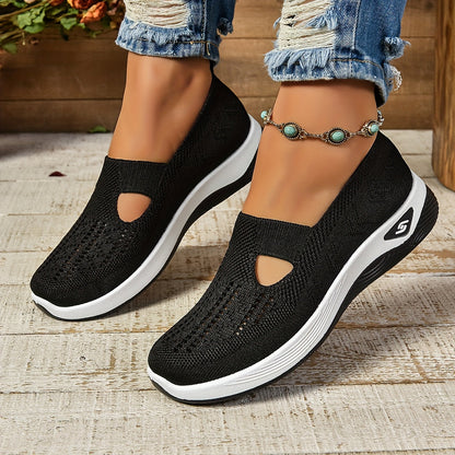 Women's Arch Support Slide Sandals with Cushioned Footbed – Anti-Slip Indoor Outdoor Slip-On Slides for All-Day Comfort