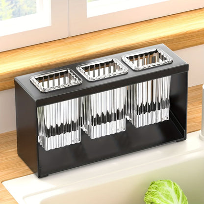 DRYFLOW – Kitchen Utensil Storage Rack Organizer