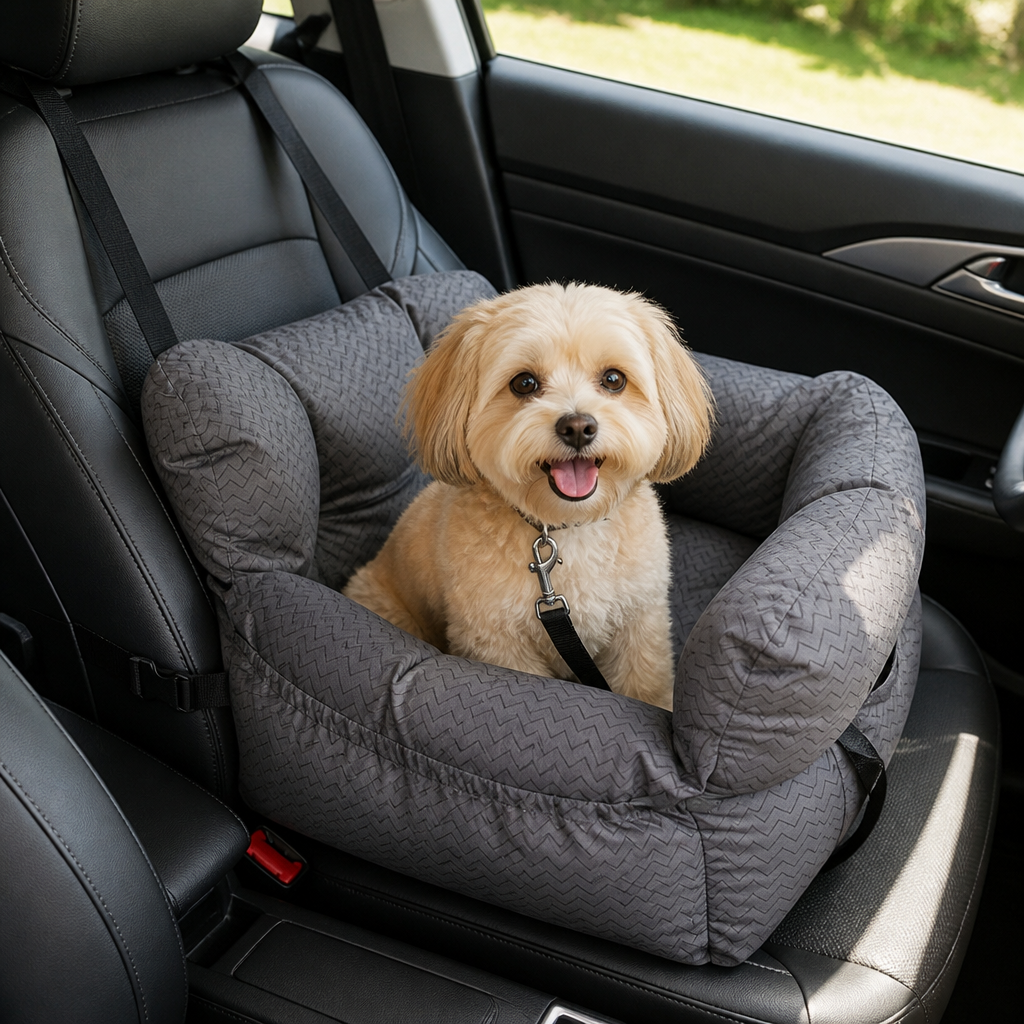 Ortekor Breathable Polyester Travel Carrier (Safety Hook & Car Seat Fit)