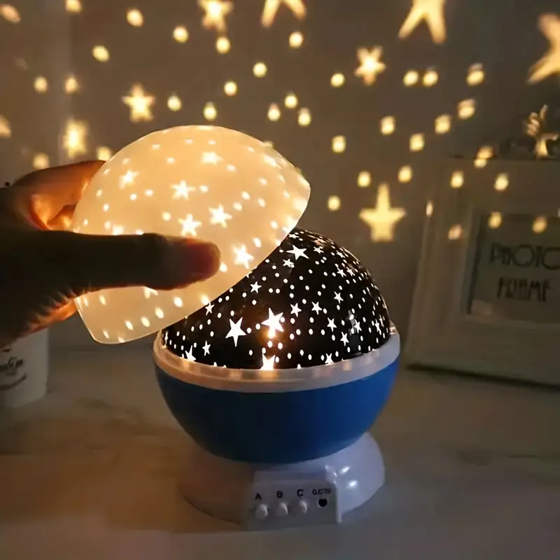 Soothing Galaxy Night Lamp with Music and Starry Sky
