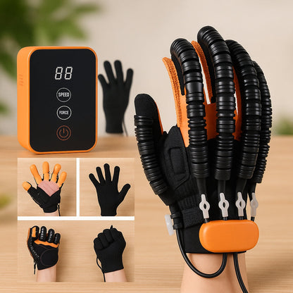 Powered Hand Therapy Gloves Rehab Recovery System for Stroke Arthritis Nerve Injury Support Mobility Training At-Home Physical Therapy Equip