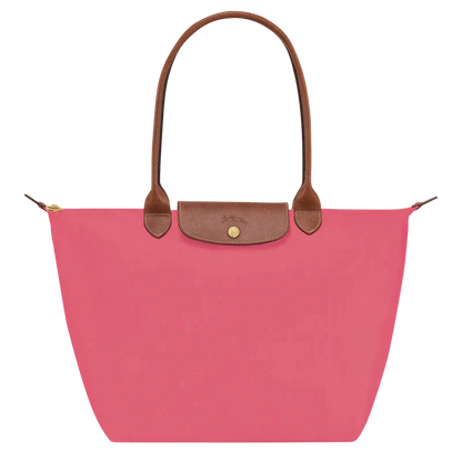 Foldable Nylon Tote Bag for Women – Lightweight Travel Shoulder Bag with Handles – Compact Daily Carryall for Shopping & Commute