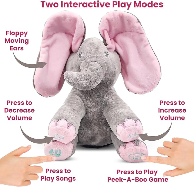 Jumbo™ - Peek-a-Boo Elephant