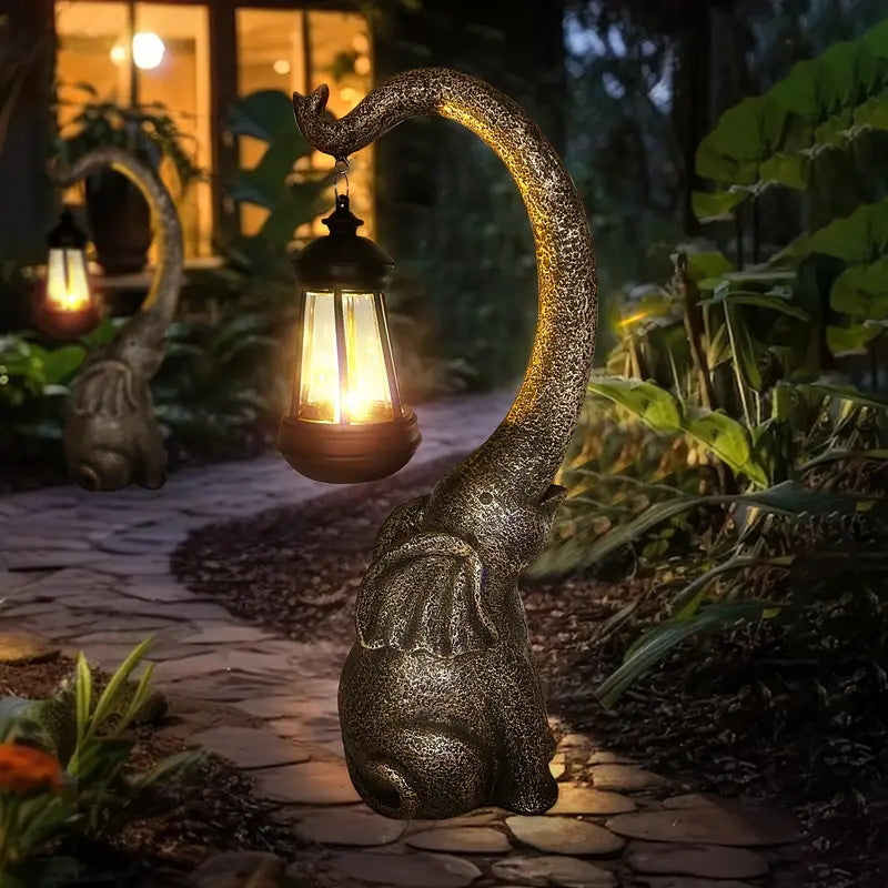 Enchanted Elephant Solar Lamp