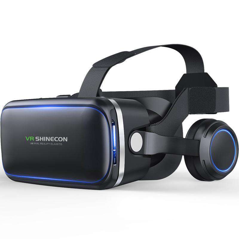 Mobile VR Headset for iPhone & Android 360° Immersive Video Gaming Movies Virtual Reality Viewer with Adjustable Straps & Padded Comfort