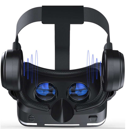 Mobile VR Headset for iPhone & Android 360° Immersive Video Gaming Movies Virtual Reality Viewer with Adjustable Straps & Padded Comfort