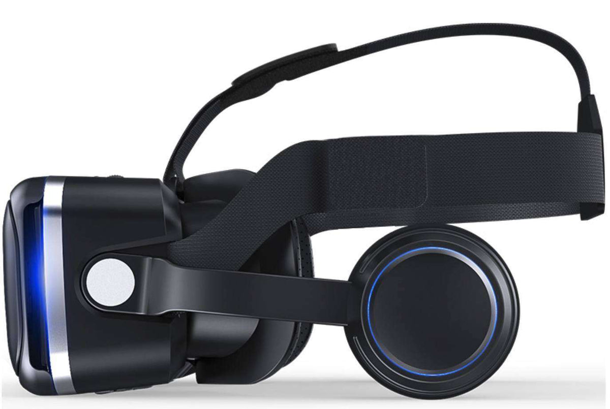 Mobile VR Headset for iPhone & Android 360° Immersive Video Gaming Movies Virtual Reality Viewer with Adjustable Straps & Padded Comfort