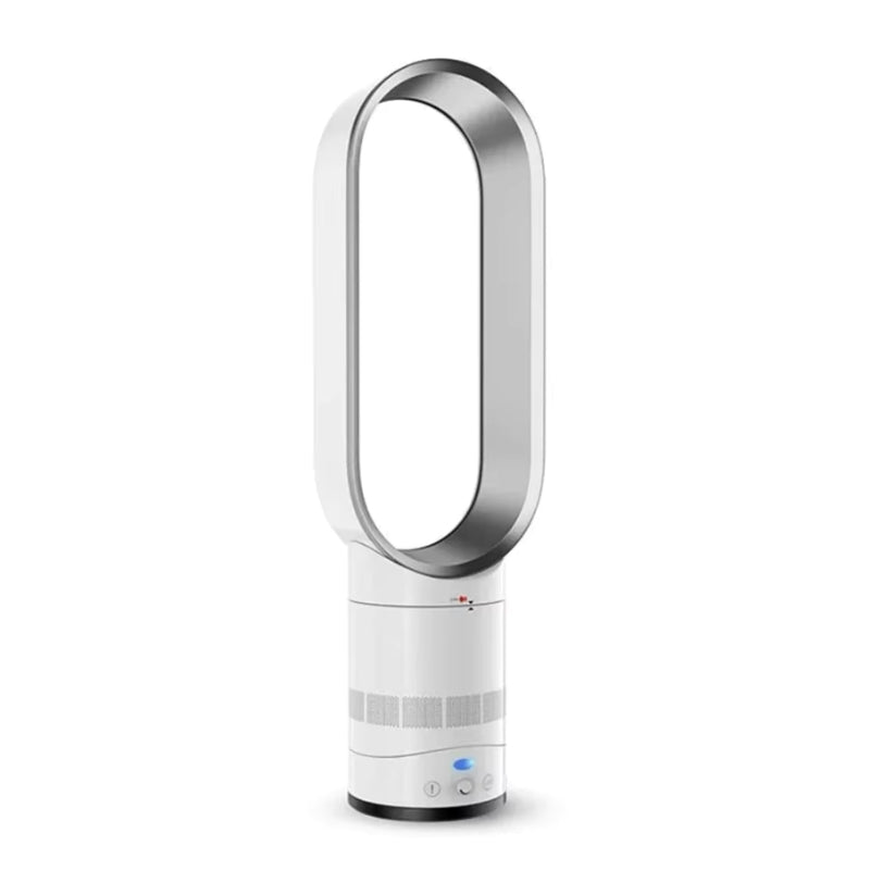 Bladeless Tower Fan with Remote – 10 Speed Settings, Oscillating, Quiet Operation for Bedroom Living Room – Safe Design for Kids and Pets