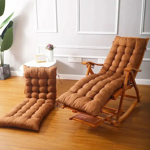 CozyRock | Ergonomic Cushion for Rocking Chairs with Contoured Padding | Stylish Design for Ultimate Comfort