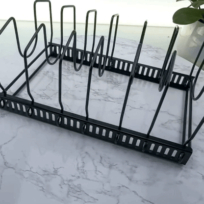 Ironclad Kitchen Rack - Adjustable Iron Utensil Holder