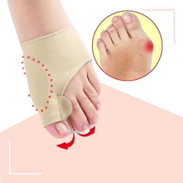 Soft Gel Toe Spacer Sleeve for Bunion & Hammertoe Relief – Cushioned Alignment Support for Daily Wear
