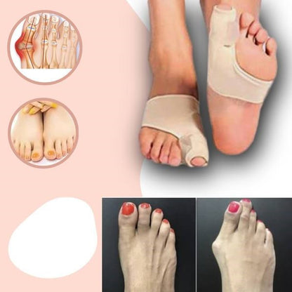 Soft Gel Toe Spacer Sleeve for Bunion & Hammertoe Relief – Cushioned Alignment Support for Daily Wear