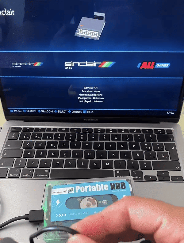 Retro Gaming Cassette | 110,000 Games with Plug and Play Convenience | Multi-Platform Emulator for Nostalgic Fun
