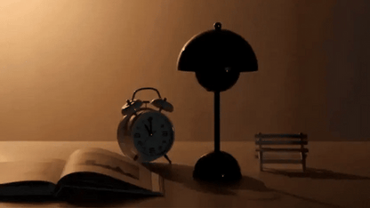 Scandinavian Table Lamp with Wireless Control & Adjustable Brightness | Cordless Design for Stylish Home Ambiance