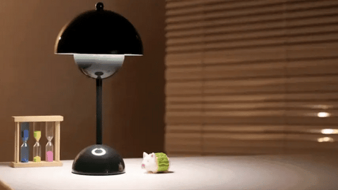 Scandinavian Table Lamp with Wireless Control & Adjustable Brightness | Cordless Design for Stylish Home Ambiance