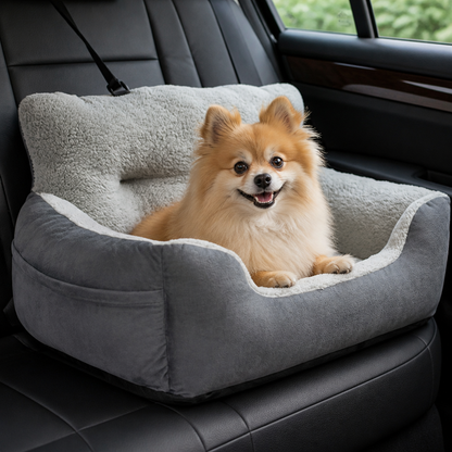 Ortekor Adjustable Straps & Clip-On Leash Booster Car Seat