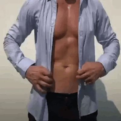Men's Zip Shirt Tailored Fit Breathable Stretch