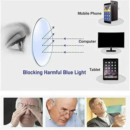Dial-Adjustable Reading Glasses with Variable Focus Lenses for Near and Far Vision Clarity