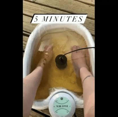 Vital Cleanse | Ionic Foot Spa for Detoxification with Natural Energy Boost | Relaxation and Wellness at Home