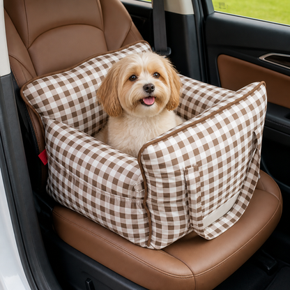 Ortekor Breathable Polyester Travel Carrier (Safety Hook & Car Seat Fit)