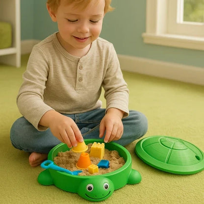 Sandbox Kit Desk-Sized Soft Play Sand & Tools