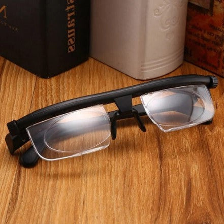 Variable Focus Eyewear for Distance and Close-Up Vision – Manual Dial Lenses for Reading, Driving & Everyday Use