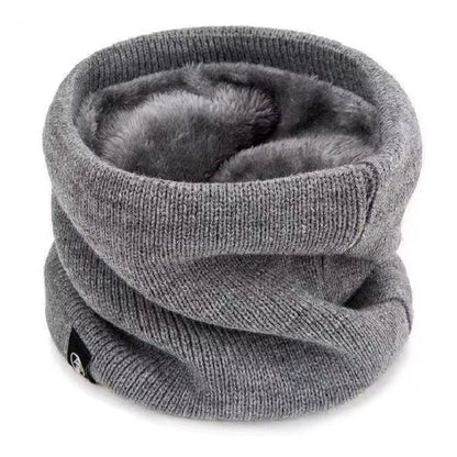 Fleece-Lined Neck Gaiter for Winter – Insulating Windproof Layer for Outdoor Activities & Daily Commutes – Versatile Cold-Weather Protection