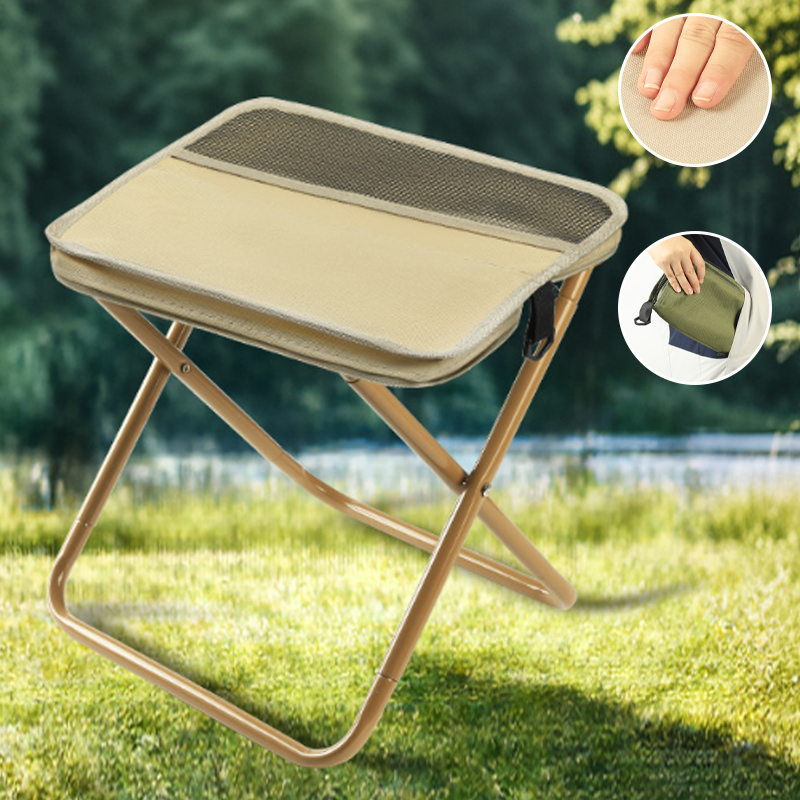 Outdoor Companion | Foldable Backpack Stool with Ultra-Stable Support | Lightweight & Portable Seating for Comfort Anywhere