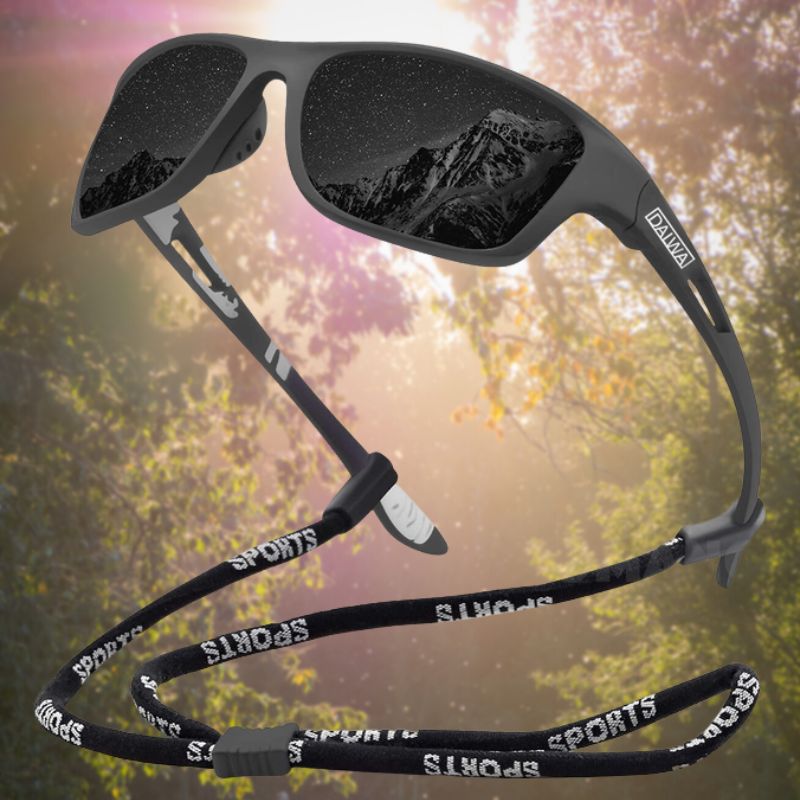 Polarized Outdoor Sunglasses UV400 Protection Scratch Resistant Lightweight Sport Eyewear for Hiking Fishing Cycling Water Activities Men Wo