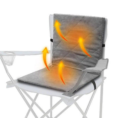 Portable USB Heating Pad with 3-Level Temperature Control for Chairs & Car Seats