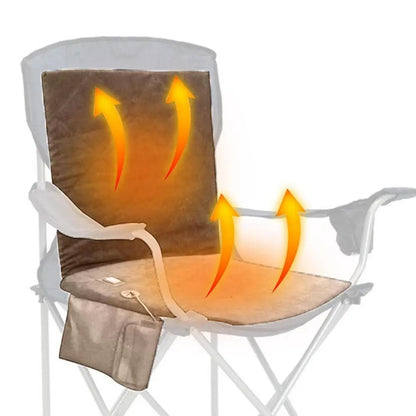 Portable USB Heating Pad with 3-Level Temperature Control for Chairs & Car Seats
