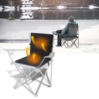 Portable USB Heating Pad with 3-Level Temperature Control for Chairs & Car Seats