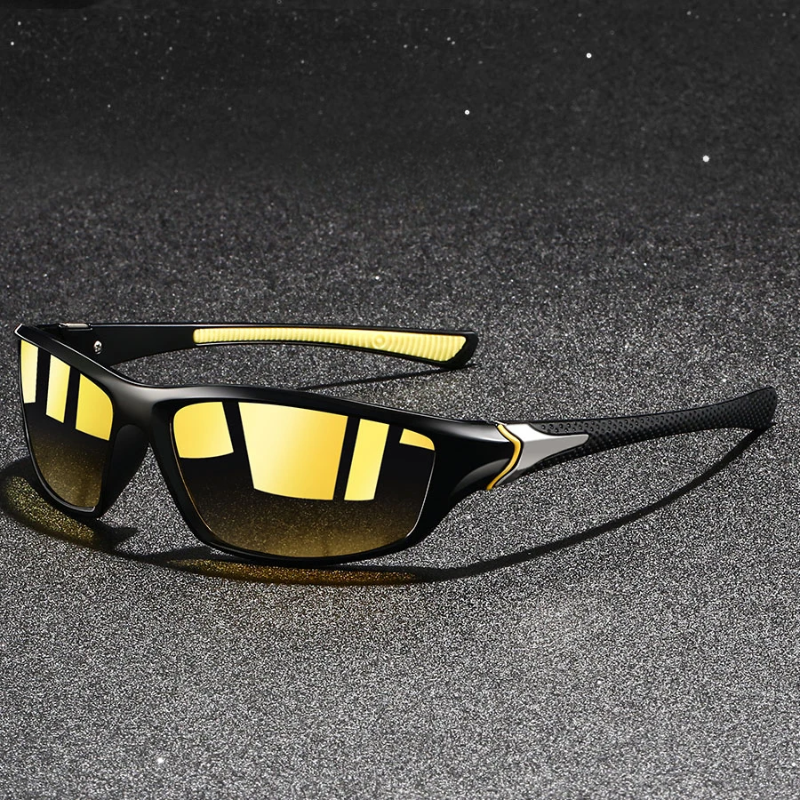 Polarized Metal Sunglasses for Men – UV400 Eye Protection & Anti-Glare Lenses
