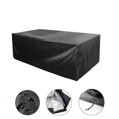 Patio Furniture Cover Waterproof Polyester UV Protection for Outdoor Table Chair Lounge Set All-Weather Heavy-Duty Yard Deck Terrace Porch G