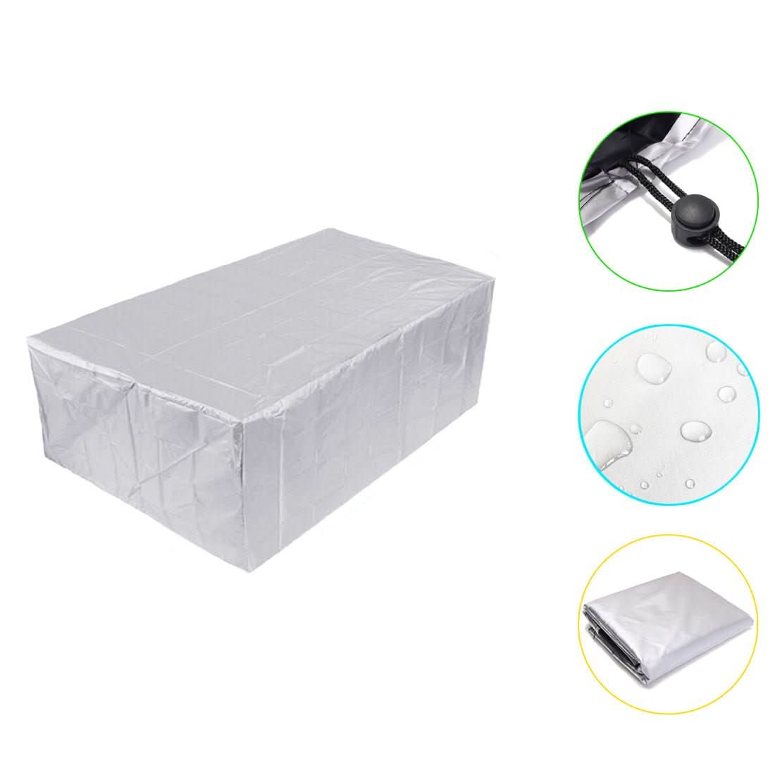 All-Weather Outdoor Furniture Cover - Waterproof UV-Resistant Patio Protection Year-Round