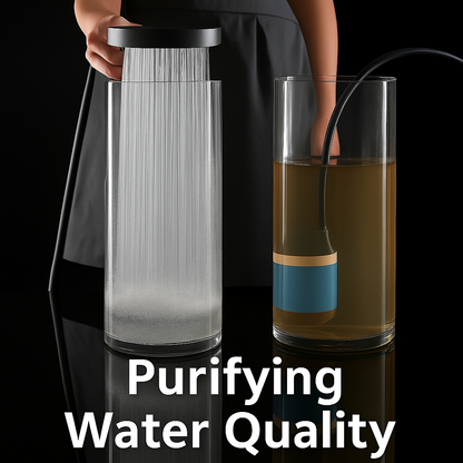 Shower Head with Built-In Water Filter & Adjustable Multi-Spray Modes for Softer Skin & Hair Care