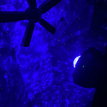 Galaxy Light Projector | 3-in-1 LED Star Projector with Bluetooth & White Noise | Create a Relaxing Atmosphere at Home