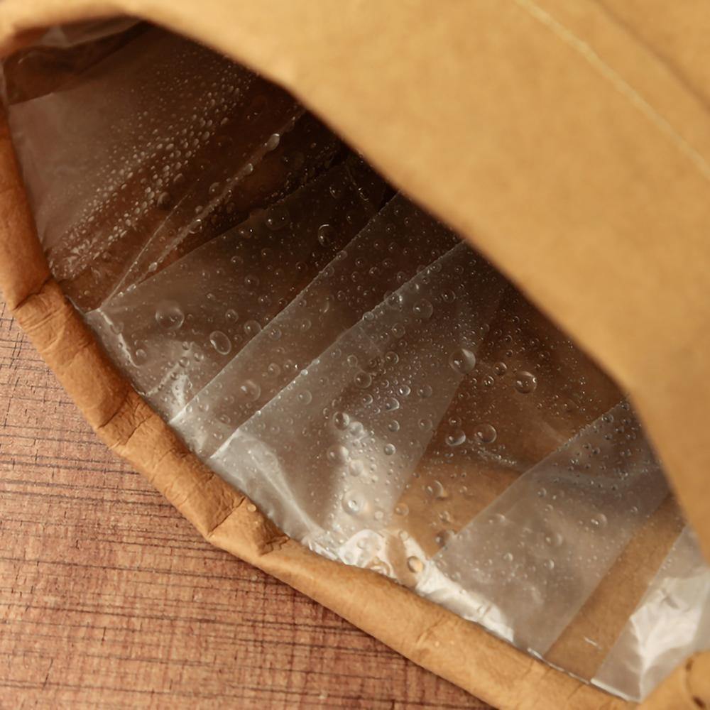 Water-Resistant Sustainable Paper Planter Pouch