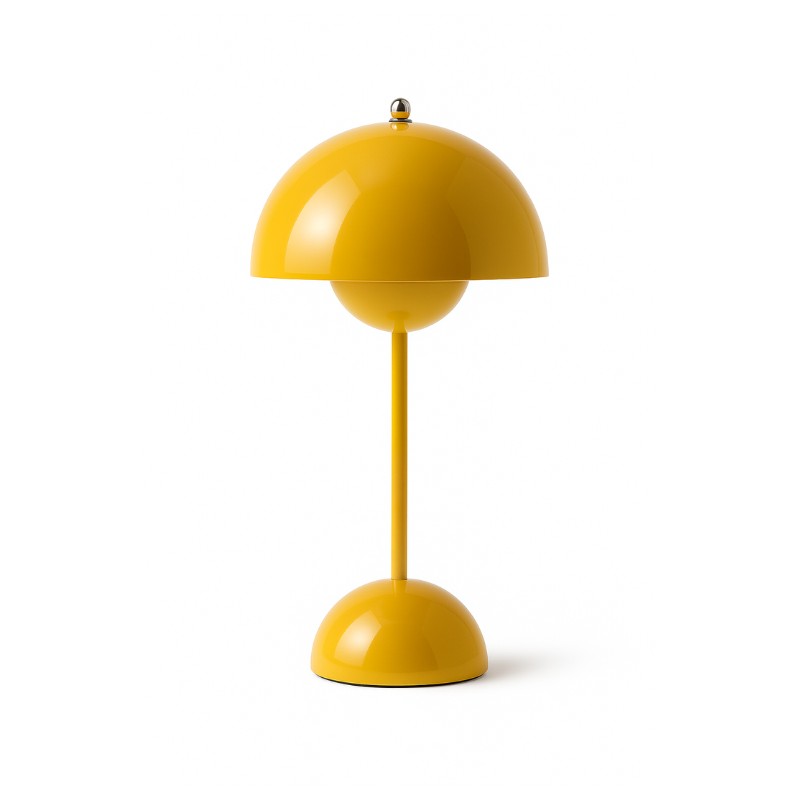 Adjustable Dimmable Metal Table Lamp – Petal Shade LED Desk Light for Living Room, Bedroom & Office