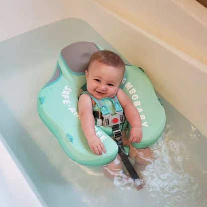 Inflatable Baby Float Ring with Sun Canopy UPF 50+ for Pool Beach Swimming Toddler Infant Water Safety Seat
