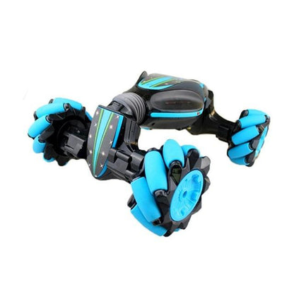 Hand Motion RC Car with 360° Flip Action & Wristband Controller for Kids Ages 6+