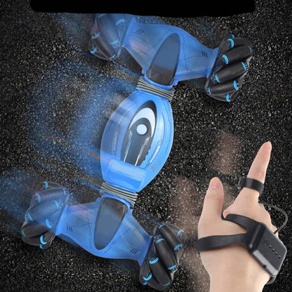 Hand Motion RC Car with 360° Flip Action & Wristband Controller for Kids Ages 6+