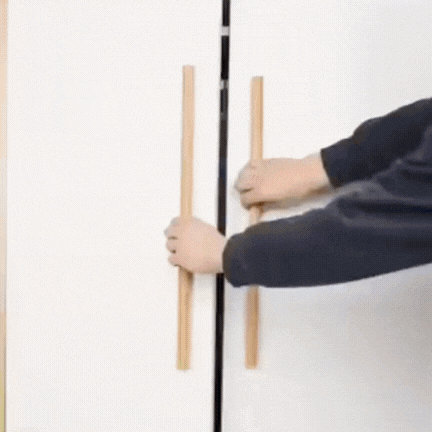 Flectra Pants Rack - Foldable Stainless Steel Organizer, Space-Saving Hangers for Pants