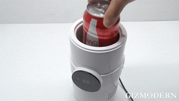 Beverage Master | Portable Electric Cup Holder with Temperature Control | Ideal for Chilling & Heating Drinks