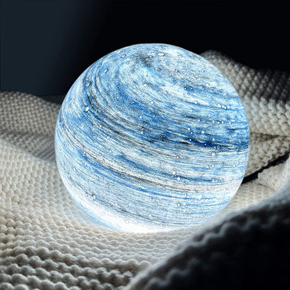 Sphere Accent Lamp 5 Inch Rechargeable 16-Color Remote-Controlled Glass Orb Light for Bedroom Nightstand Office Desk Ambient Glow Decor