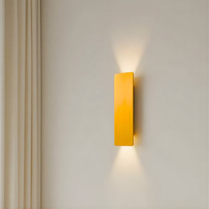 Outdoor Aluminum LED Wall Sconce Gold Finish IP65 Weatherproof Hardwired for Patio Porch Entryway 6W 18W 24W Options 2700K 6500K Lighting